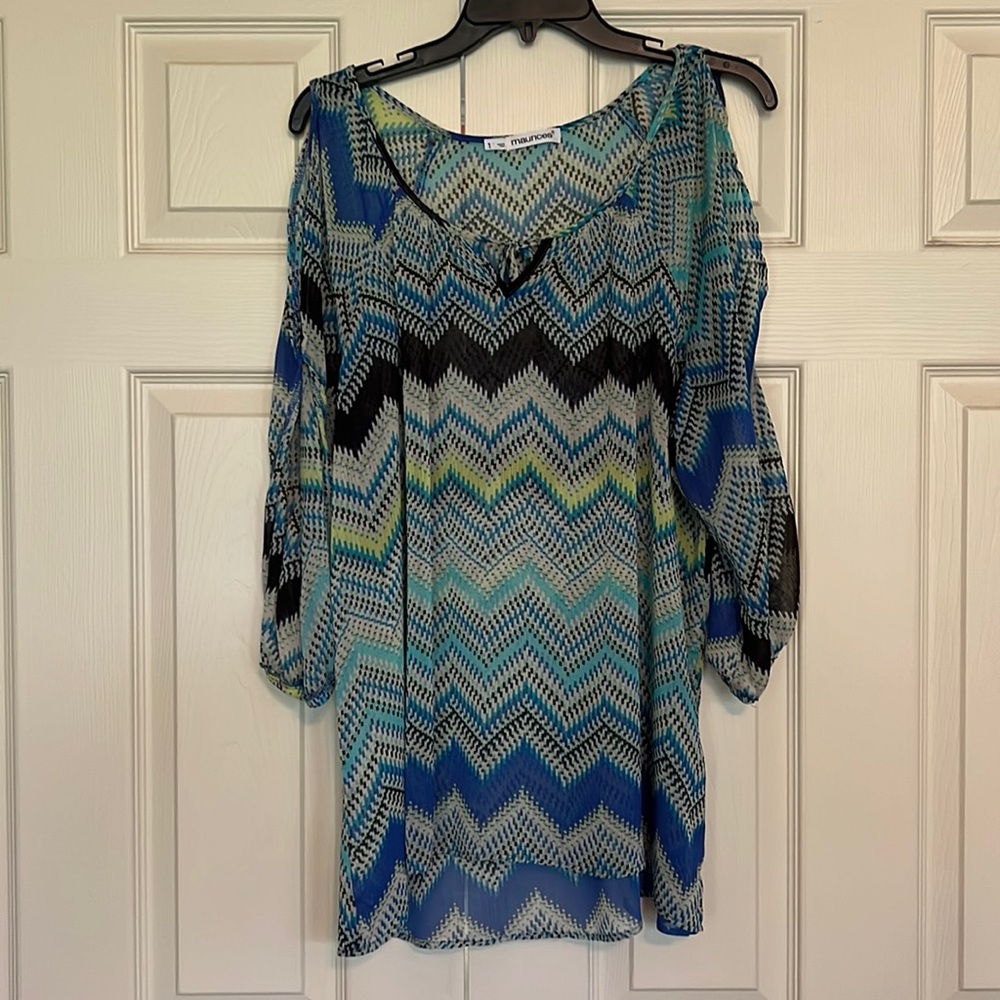 Sheer blouse